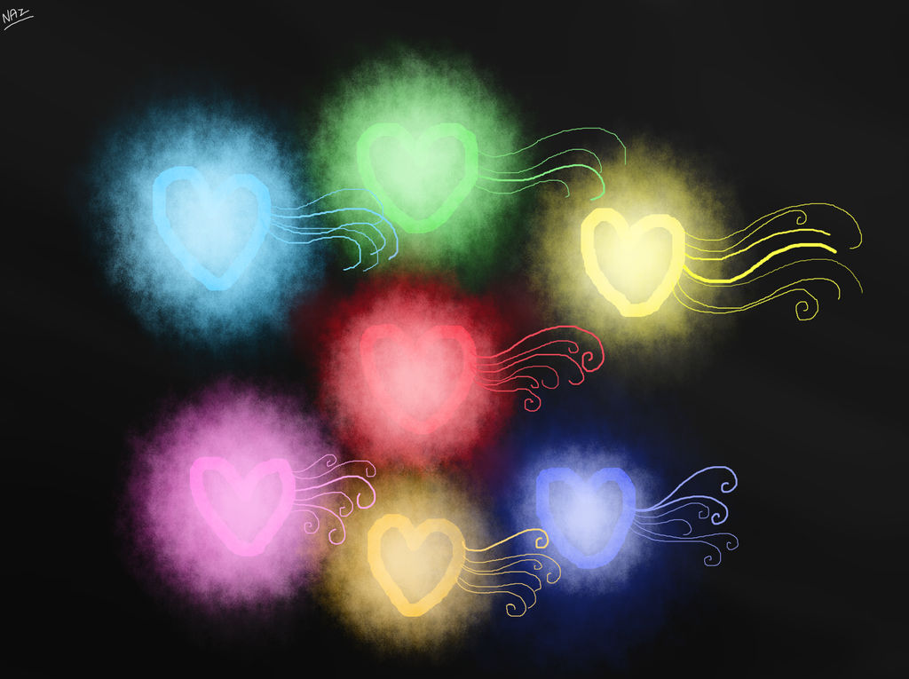 Undertale- Souls by Amber245 on DeviantArt