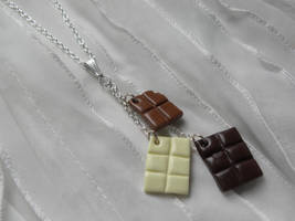 Chocolate necklace