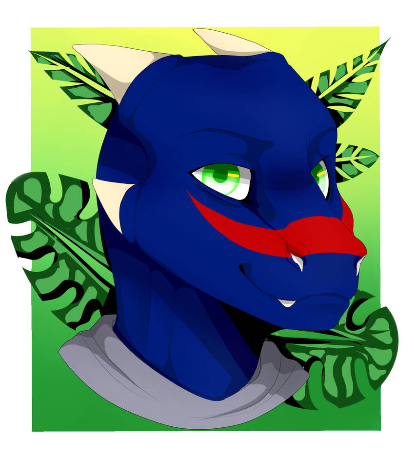 Tropical lizard by MonsterFennec on DeviantArt