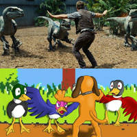 Duck Hunt X Jurassic World