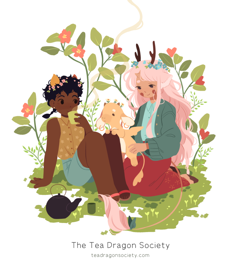 New Webcomic! The Tea Dragon Society