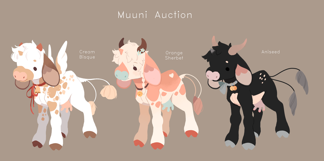 [MUUNI] Muuni Auction [CLOSED]