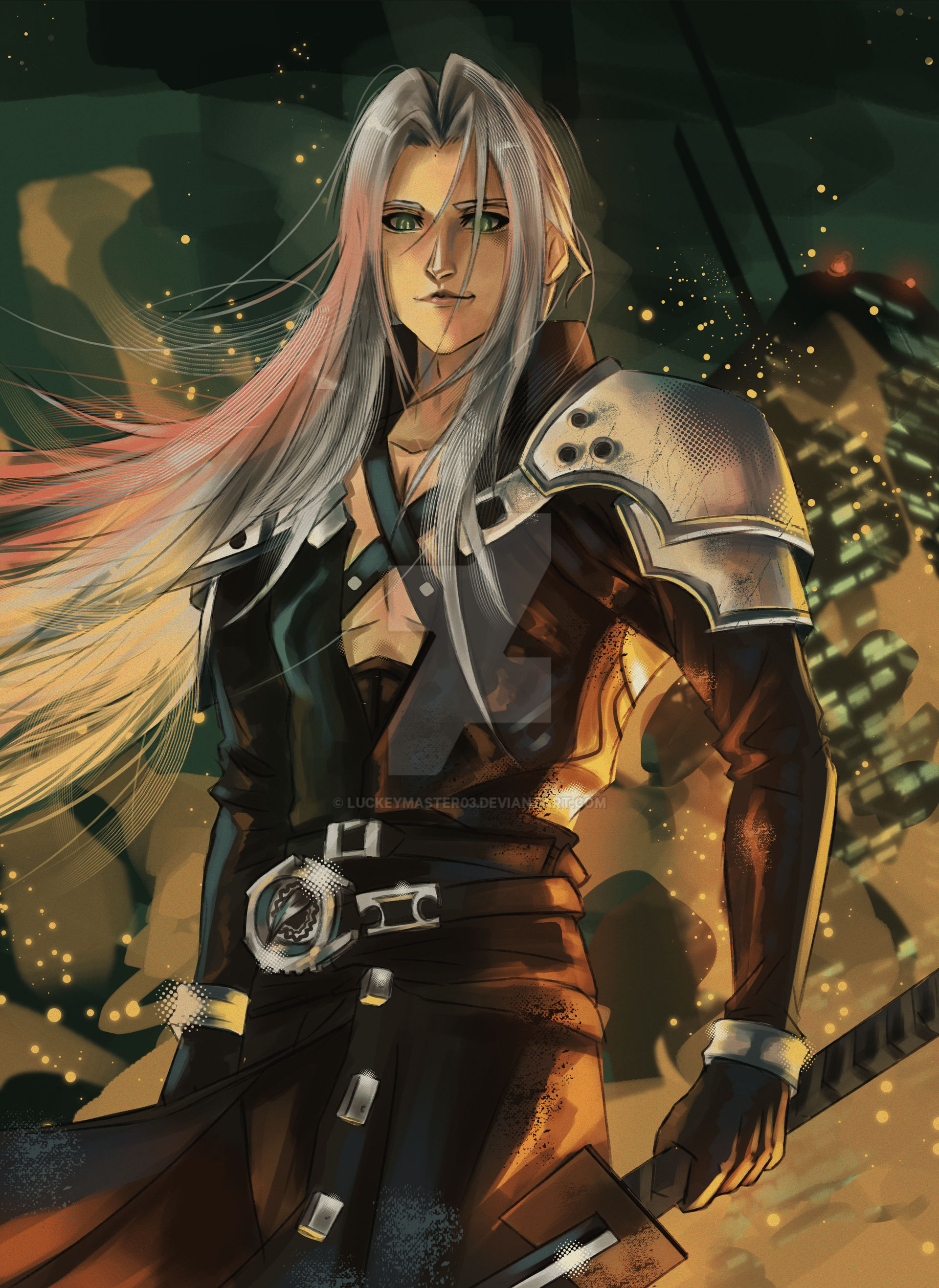 Final Fantasy VII Sephiroth Fanart by Luckeymaster03 on DeviantArt
