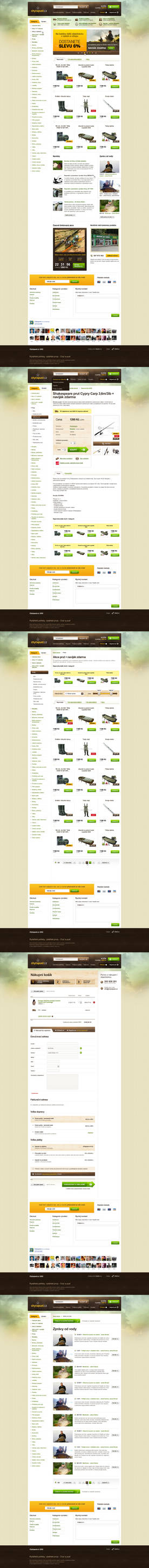 E-commerce fishing gear