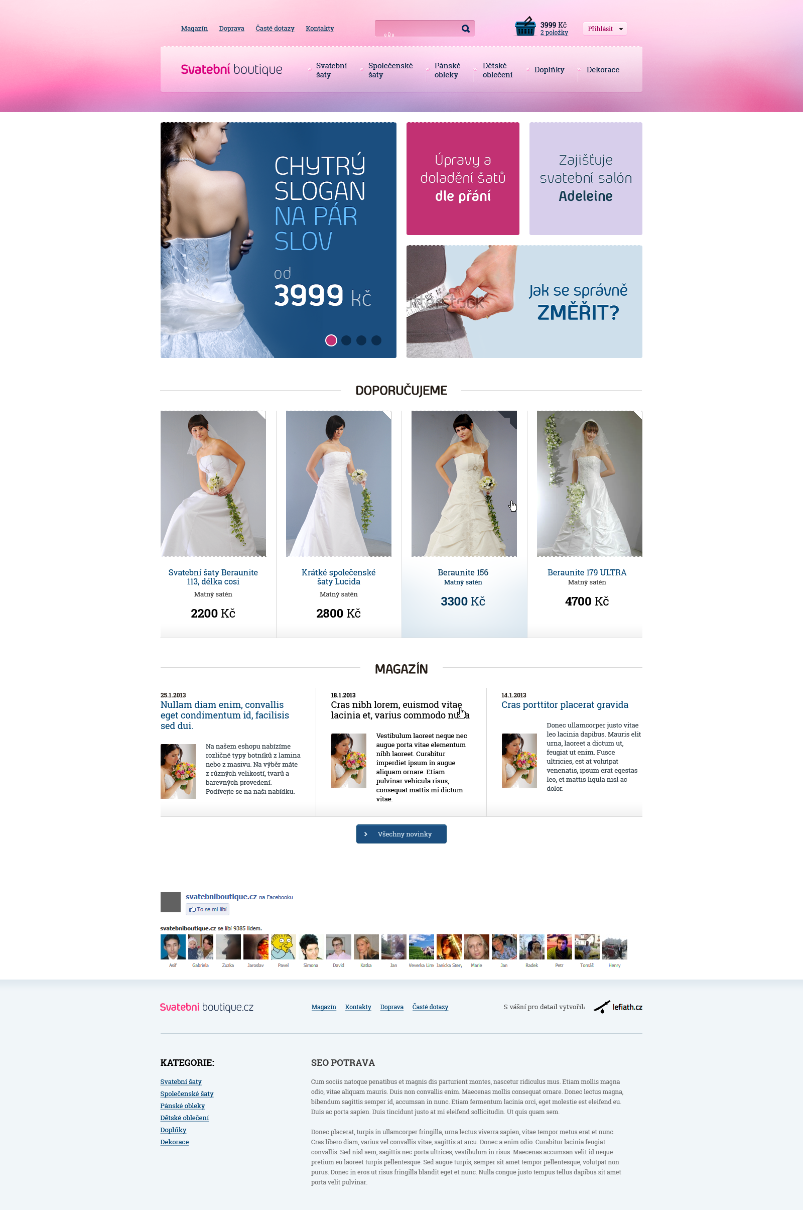 Wedding e-commerce WIP