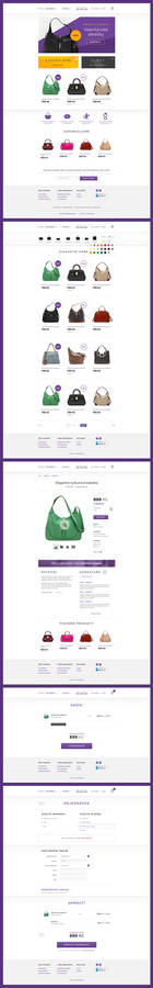 E-commerce with handbags