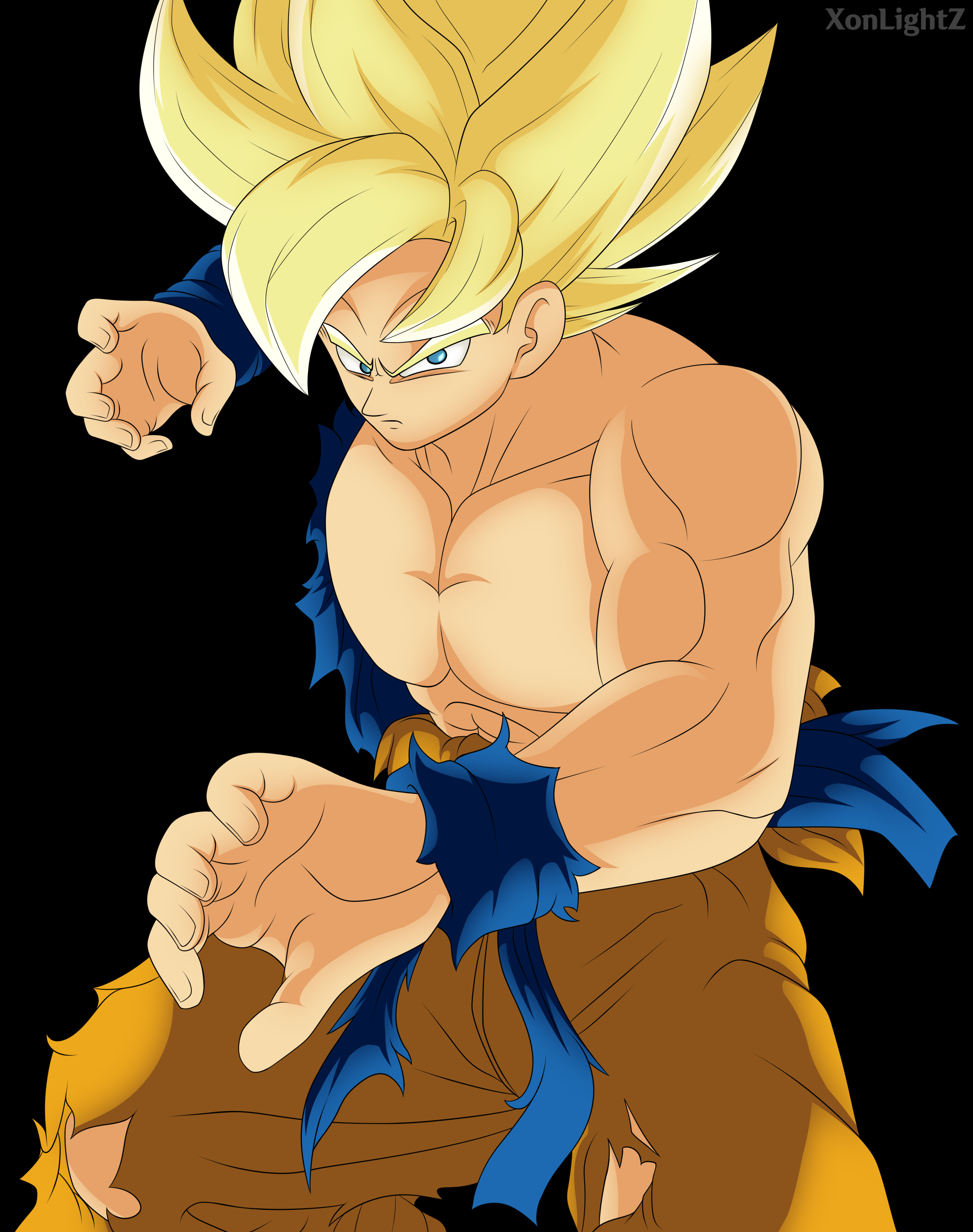 Dragon Ball Z Budokai Tenkaichi 3 Goku (Mid) by DragonWinxZ on