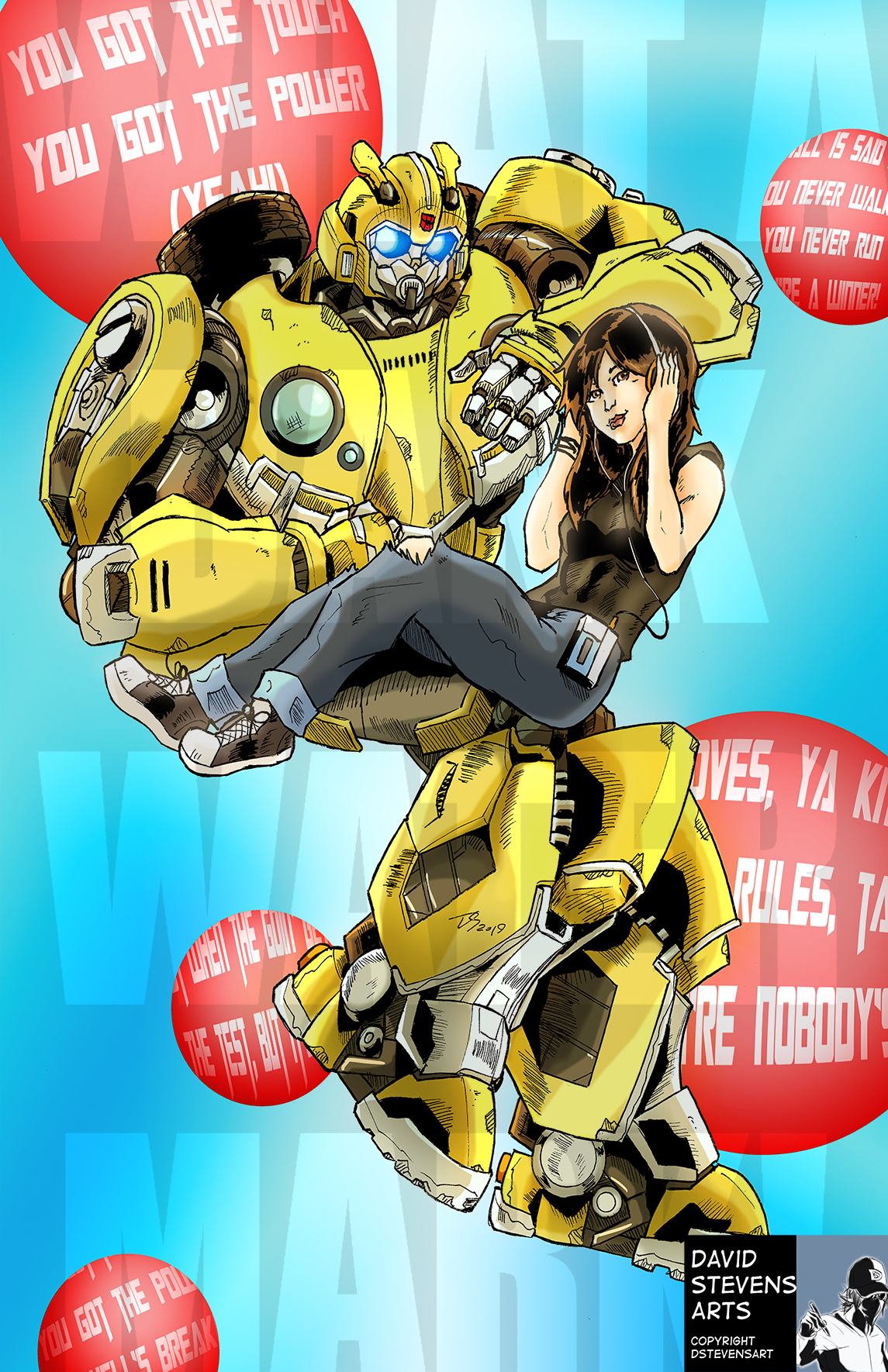 Charlie and Bumblebee by DStevensArt on DeviantArt