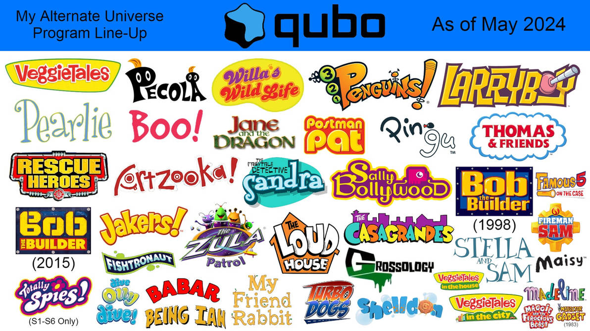 Program Lineup Full Deviantart Qubo Program Line-Up (My Alternative Universe) by LogoFan100 on DeviantArt