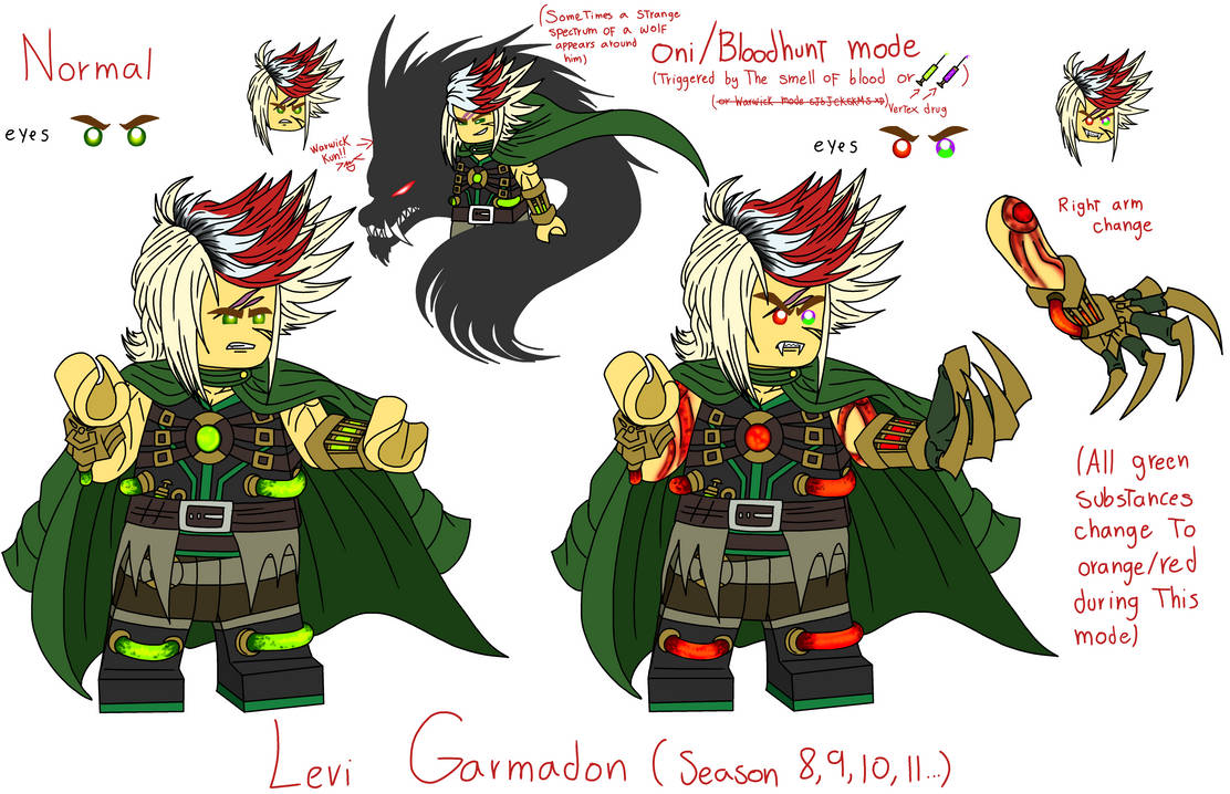 Levi Garmadon (Ninjago AU) by ShadeTomlinson on DeviantArt