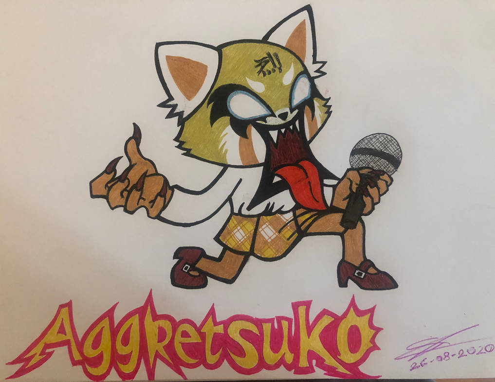 Aggretsuko Pattern :.:Aggretsuko:.: by ShadeTomlinson on DeviantArt