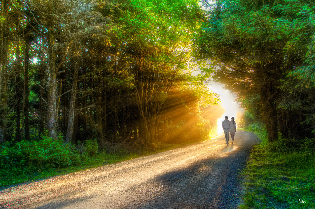 Summer Walk by cokehead666