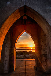 Sunset Through Portal