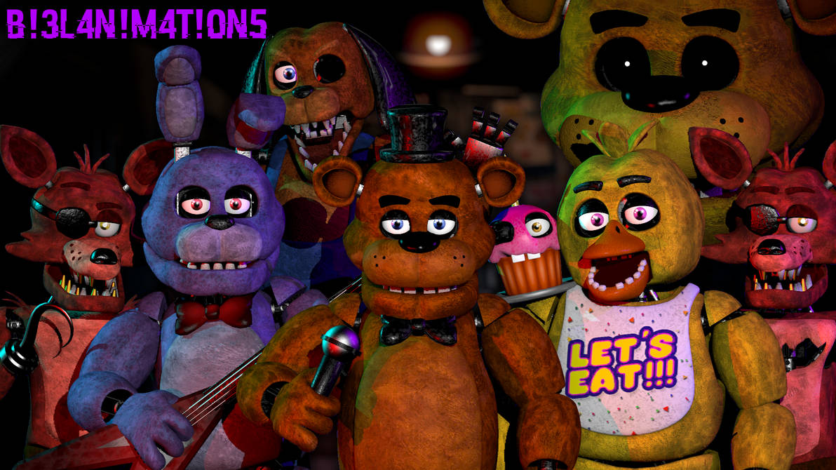 I decided to remake some shots from FNAF 1. Enjoy! (Models by the UFMP  team) : r/fivenightsatfreddys