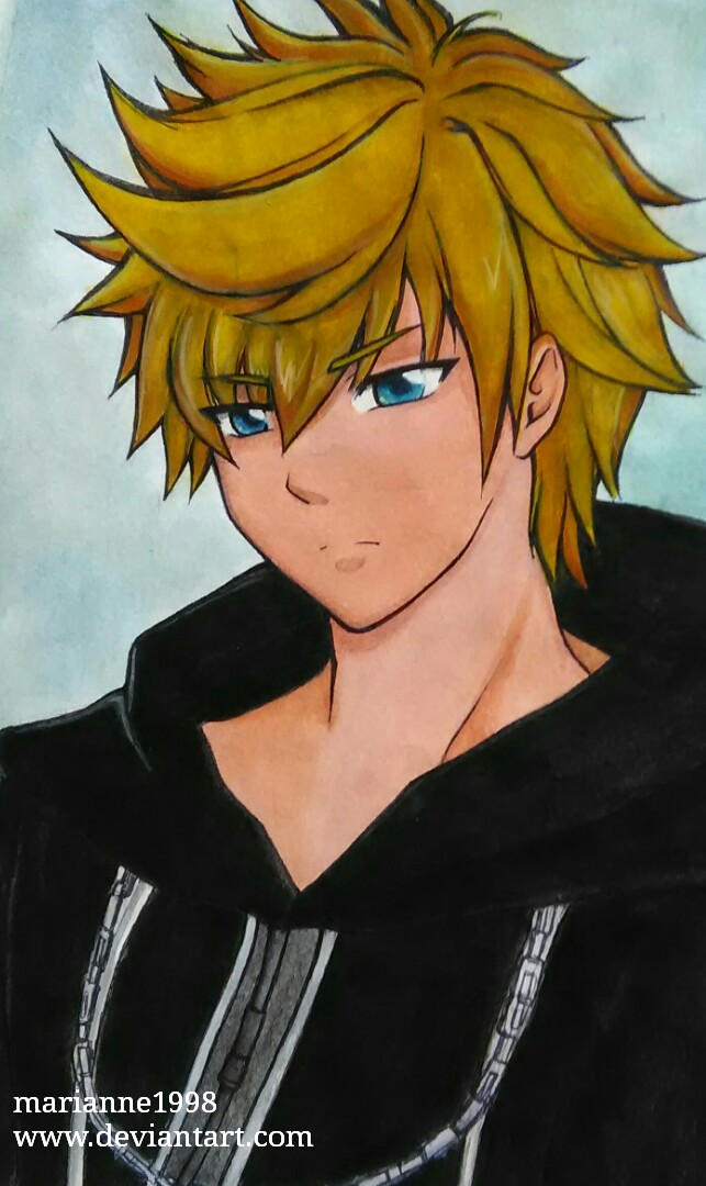 KH Roxas by marianne1998 on DeviantArt