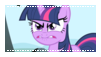 (F2U) Mlp angry twilight sparkle stamp