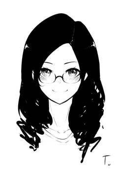 [Glasses Girl 1]