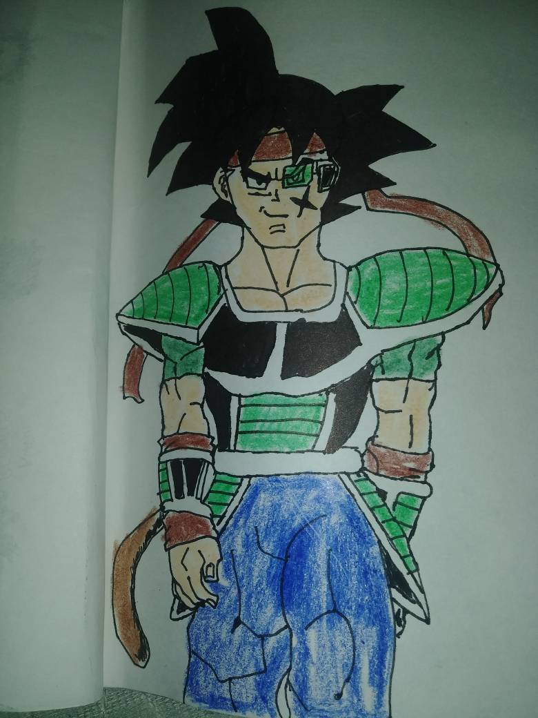 Dragon Ball Z: Drawing Bardock by jamaalera on DeviantArt