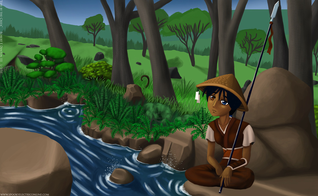 L5R - Eihi by the Creek by SP00KYELECTRIC