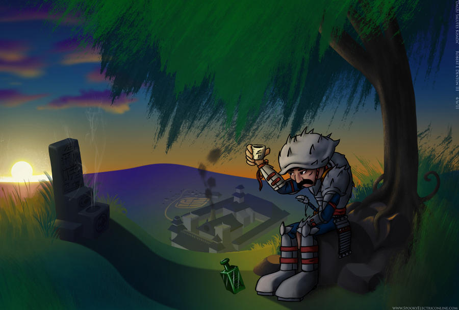 One Last Drink by SP00KYELECTRIC
