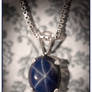 Star Sapphire Solitaire Pendant