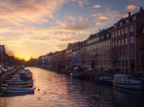 Christianshaven Sunset