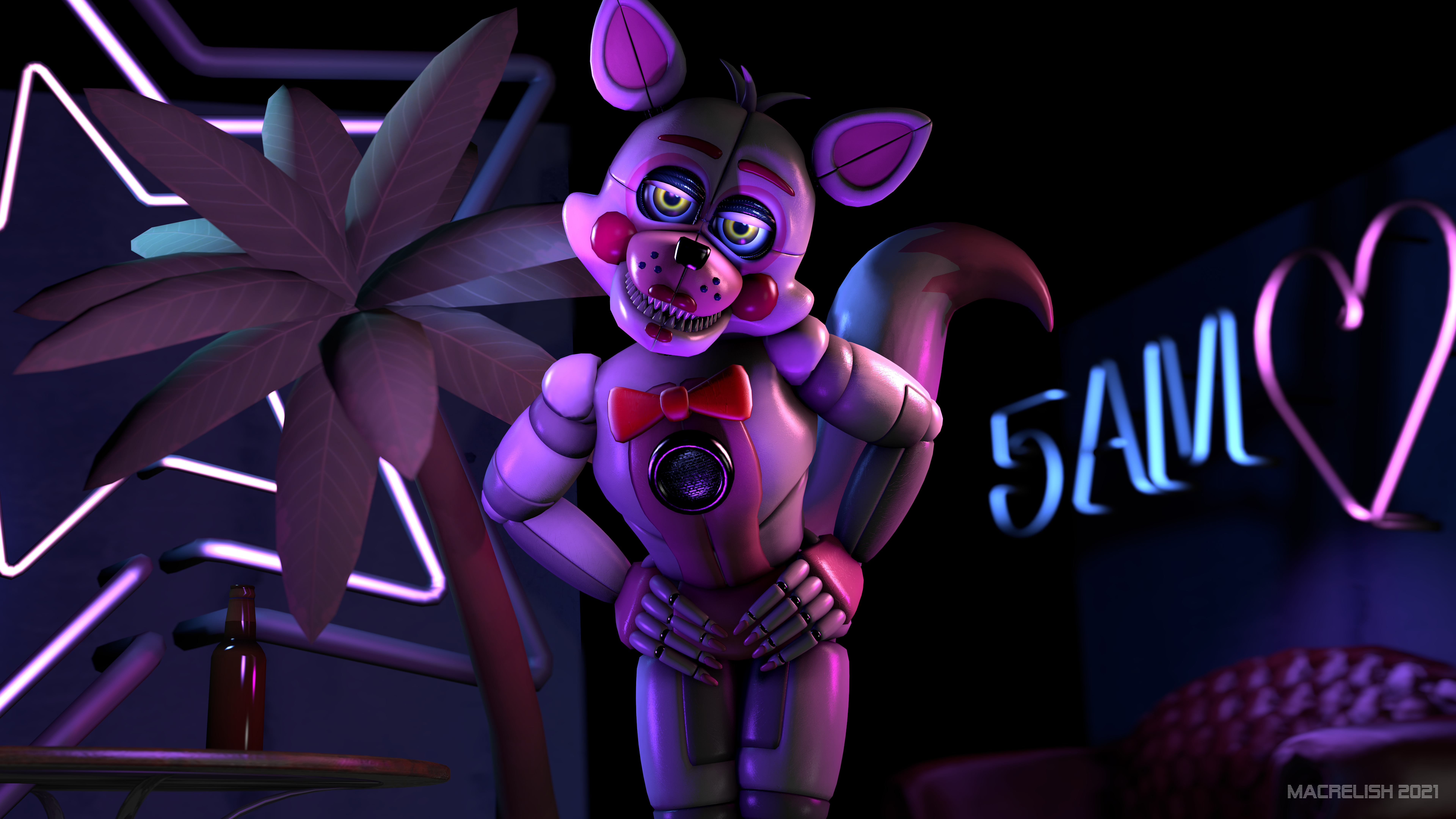 Funtime Foxy and Funtime Lolbit by FTThienAn on DeviantArt