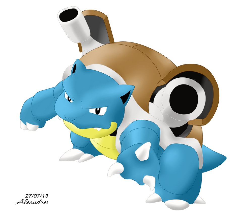 Blastoise by Aleandres on DeviantArt