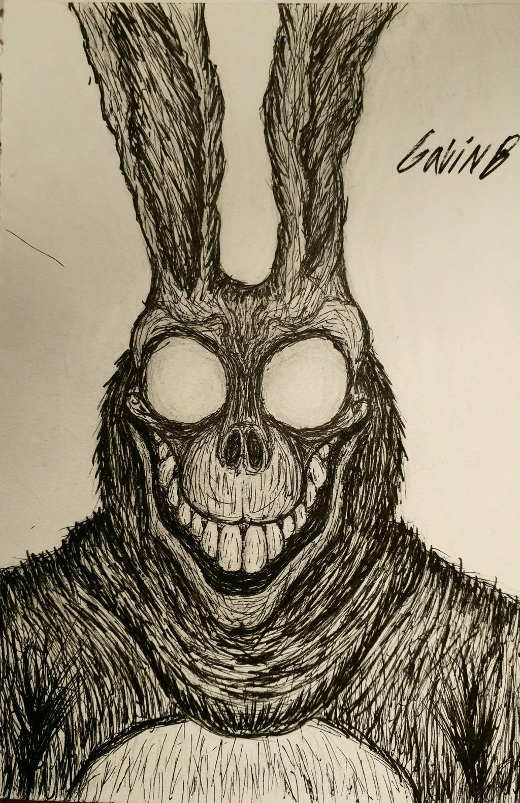 Frank The Bunny by PeterThePencil on DeviantArt