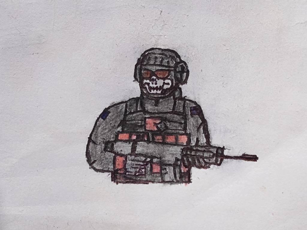 Simon Ghost Riley by LuisFox812 on DeviantArt