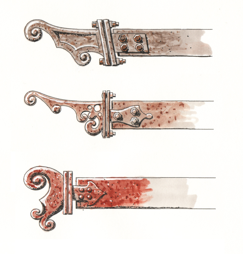 Steampunk detail concepts