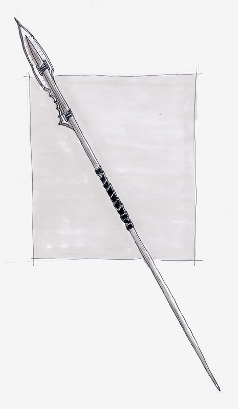 Spear with Grip