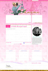 Layout Blogger Girlie - Dose de Charme