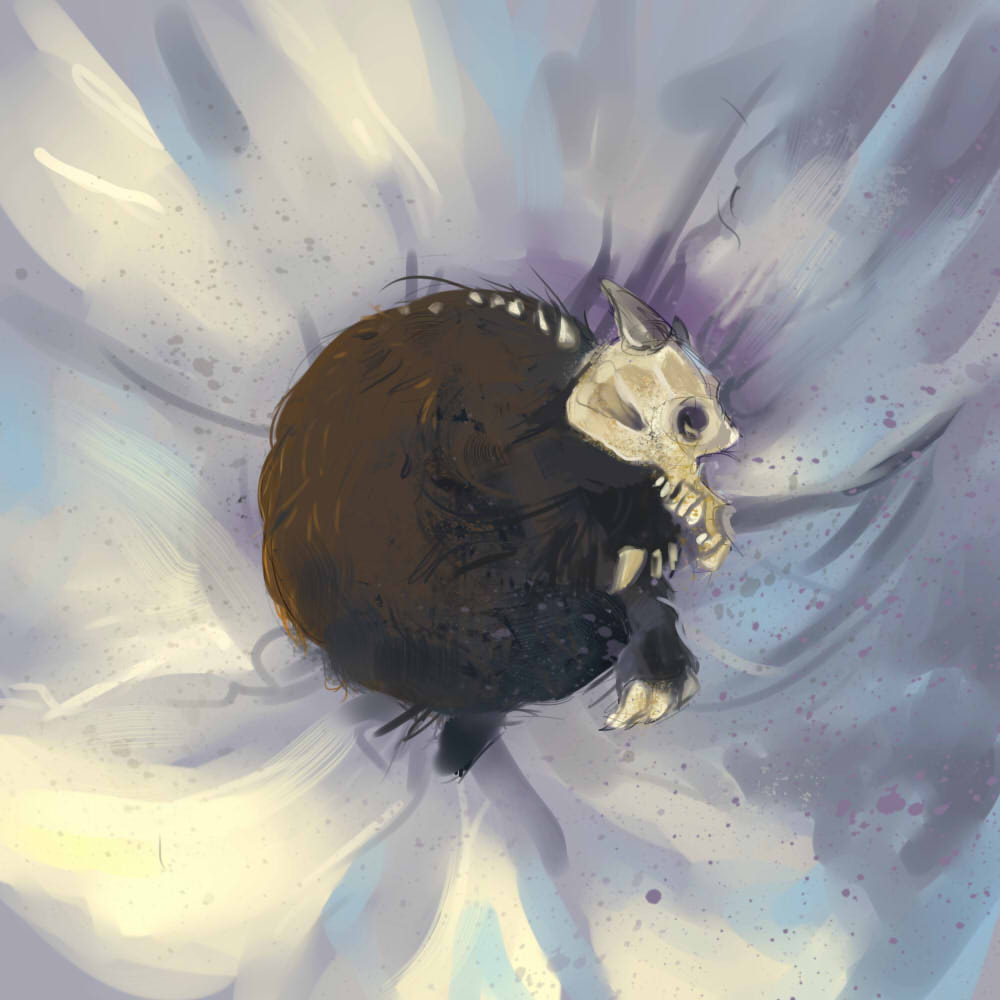 Sleep Less Creature #85 Sleeping monster by deviant-artemiz on DeviantArt