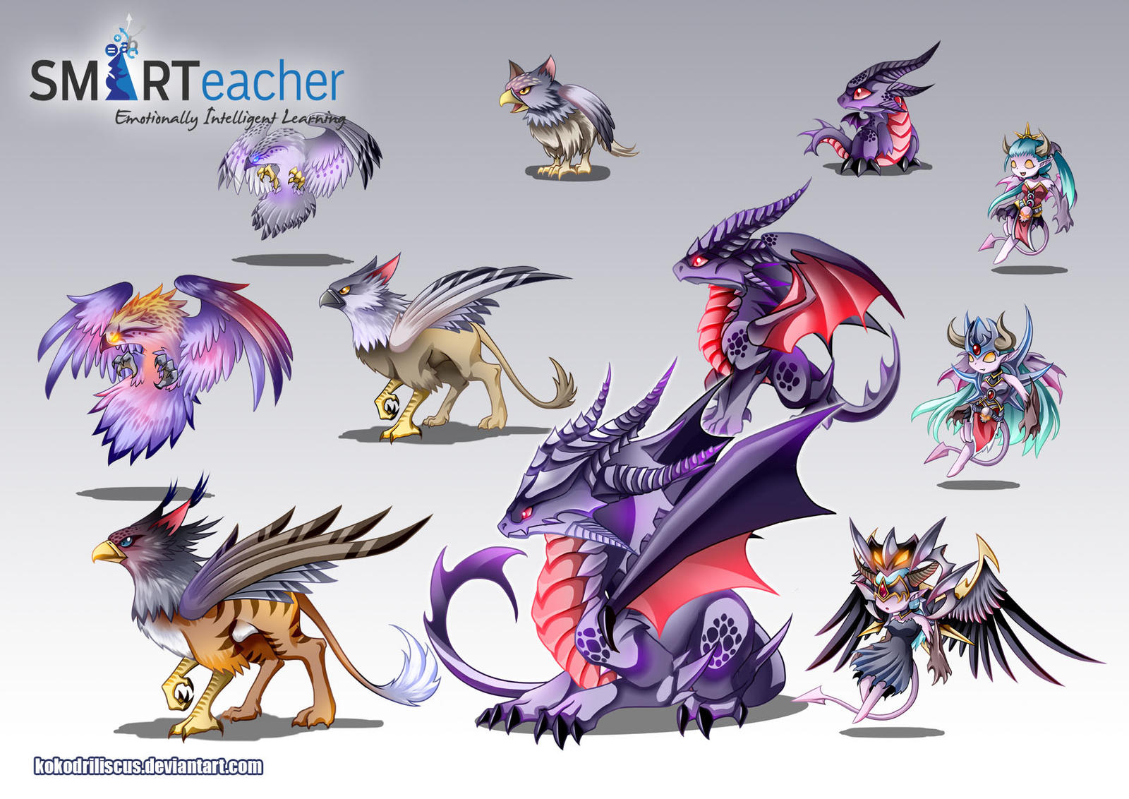 Monster Pet Evolution 59 Prodigy Air Monsters by Dragolisco on DeviantArt