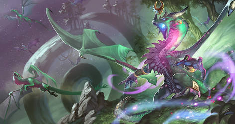 Ysera and the Green Dragonflight