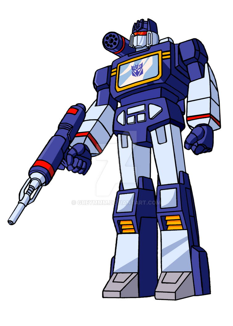 Soundwave Cartoon by greymmm on DeviantArt