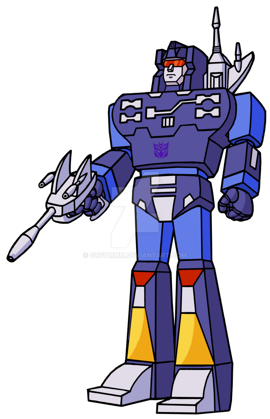 Rumble cartoon by greymmm on DeviantArt