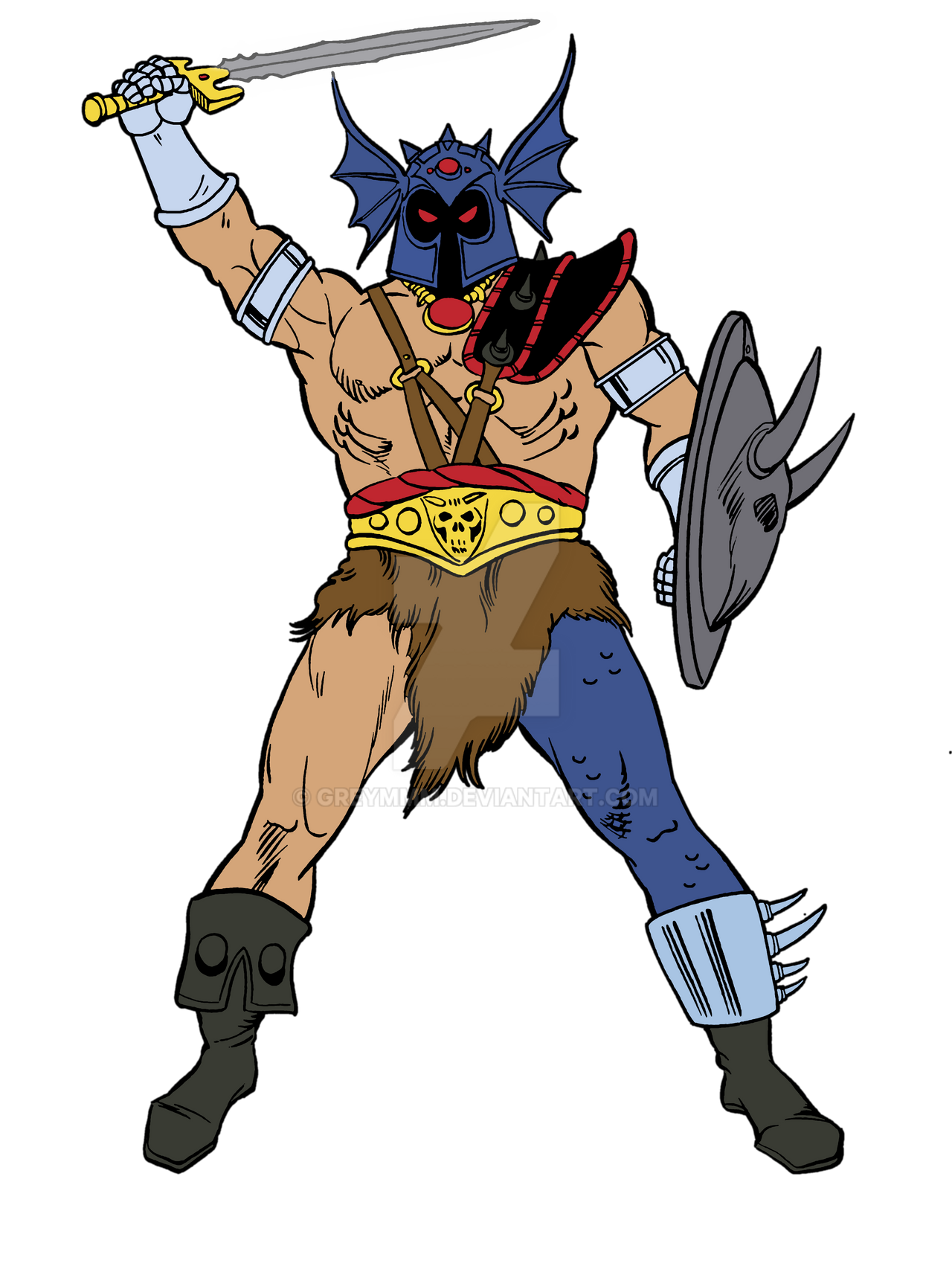 Warduke Dungeons and Dragons Cartoon by greymmm on DeviantArt