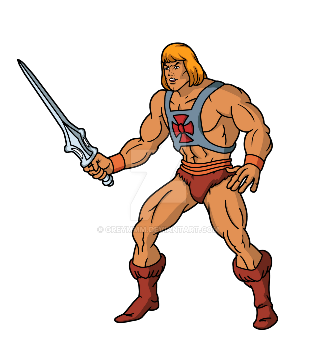 Hi Man He-man Cartoon by greymmm on DeviantArt