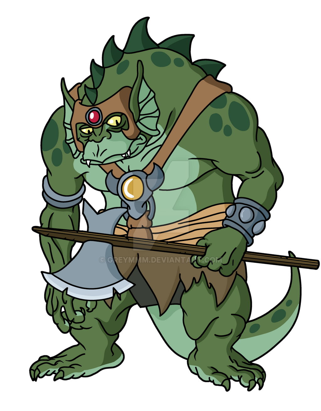 Slithe Raiders S-S- Slithe Cartoon by greymmm on DeviantArt