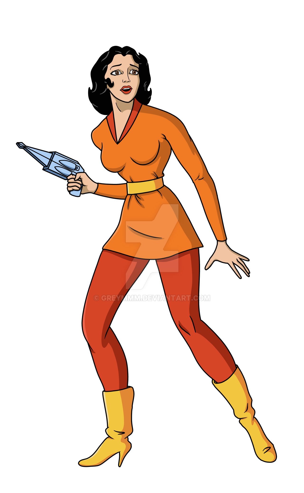 Flash Gordon Cartoon Dale Arden by greymmm on DeviantArt
