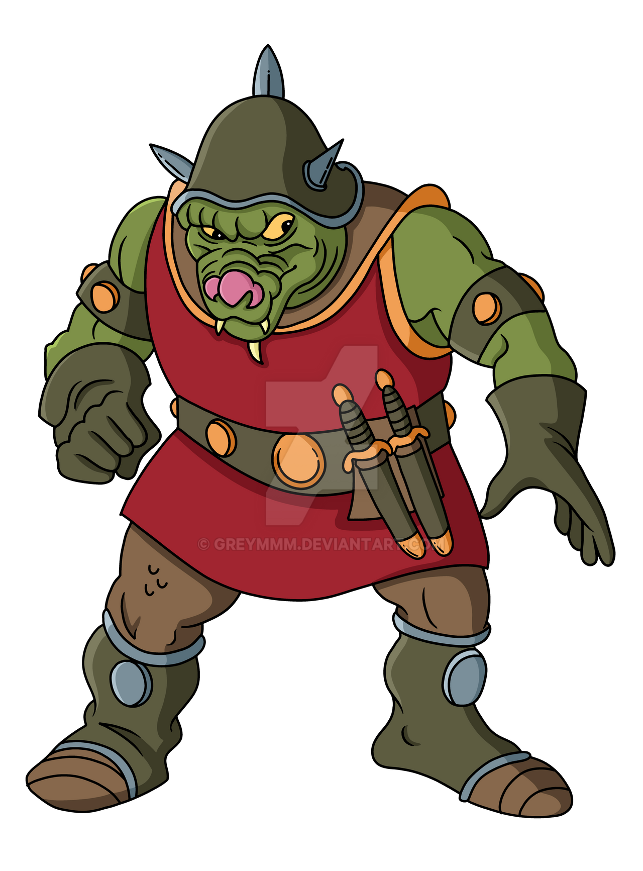 Orc Pfp Dungeons and Dragons Orc 2 V2 by greymmm on DeviantArt