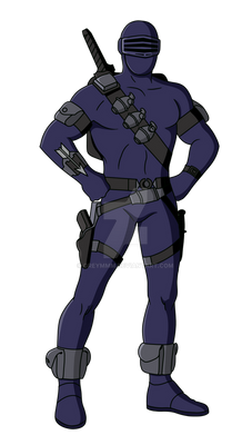 GI JOE Cartoon Snake Eyes