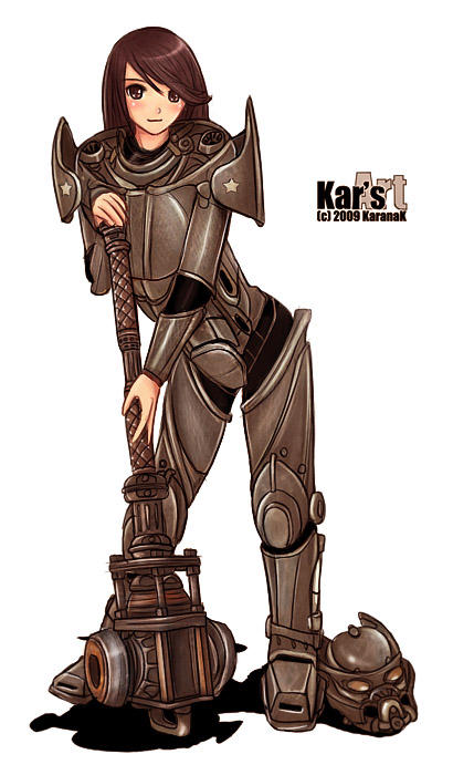 Enclave Woman Enclave Girl by KaranaK on DeviantArt