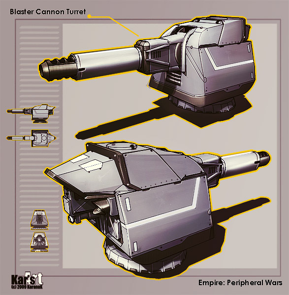 Blaster Cannon Turret