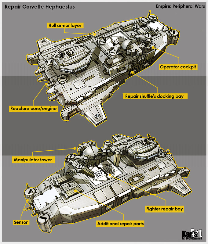 Repair Corvette Hephaestus