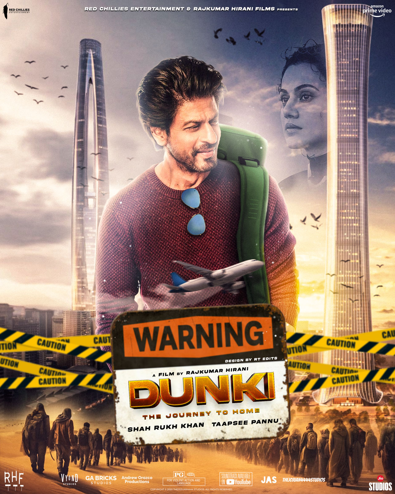 Dunki Poster By Lucifer2116 On DeviantArt