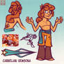 SU Gemsona - Carnelian