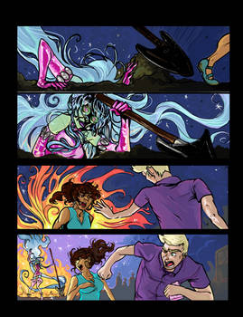 Color Mock-Up, Page 3 of Deserted